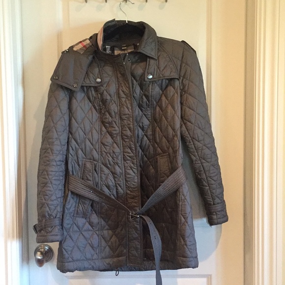 finsbridge belted quilted jacket